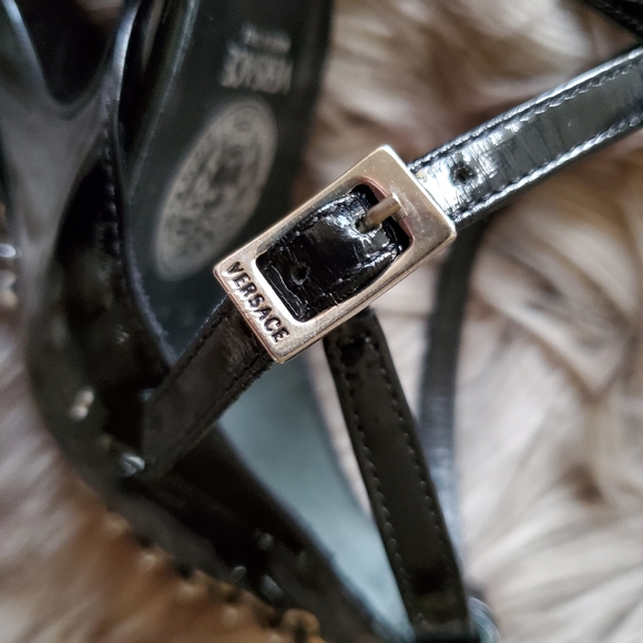 🔥 Authentic Versace Chain Heels 🔥 - Picture 13 of 16